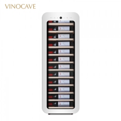 Vinocave/维诺卡夫 JC-108A 小型家用红酒柜恒温酒柜 极地白